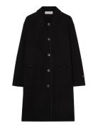 Mikaela Piped Coat Black BUSNEL