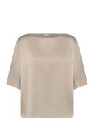Cecilia Blouse Beige Balmuir