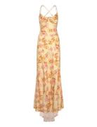 Cornelia Slip Maxi Dress Yellow Malina