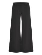 Low Flared Suit Trousers Black Weekday