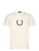 Textr Laurel Wreath Tee White Fred Perry