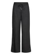 Soft Drapey Linen-Pant Black Lauren Ralph Lauren