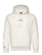 Logo Double-Knit Hoodie Cream Polo Ralph Lauren