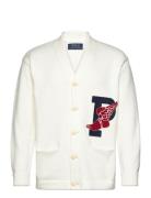 P-Wing Cotton Cardigan White Polo Ralph Lauren