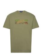 Classic Fit Embroidered Jersey T-Shirt Green Polo Ralph Lauren