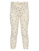 Kmgtrinny Aop Bsc Legging Jrs Noos Cream Kids Only