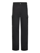 Tjm Otis Herringb Cargo Pants Black Tommy Jeans