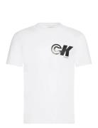 Ss 20S Ck Sport Logo Graphic Tee White Calvin Klein Jeans