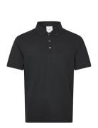 Ss Stripe Strech Jacquard Polo Black Calvin Klein