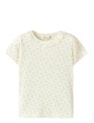 Nmfhulla Hua Ss Slim Top Lil Cream Lil'Atelier