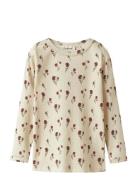 Nmflavo Egi Ls Slim Top Lil Cream Lil'Atelier