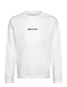 Jornorrebro Emb Tee Ls Crew Neck Jnr White Jack & J S