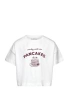 Short-Sleeved Printed T-Shirt White Mango