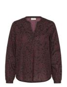 Kabeathe Blouse Brown Kaffe