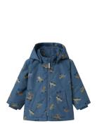 Nmmmax Pa Jacket Aop Noos Blue Name It
