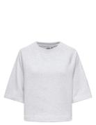 Onldasie 2/4 O-Neck Raglan Ub Cs Swt White ONLY