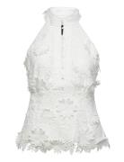 Remy Sleeveless Top White Bardot