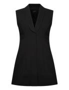 Destene Hourglass Mini Dress Black Bardot