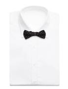 Bow Tie With Pattern Navy Lindbergh Black