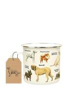 Emalje Krus Hunde White Gift Republic