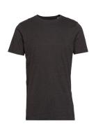 Mouliné O-Neck Tee S/S Black Lindbergh