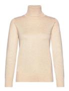 J2046, Milasz Rollneck Pullover Cream Saint Tropez