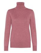 J2046, Milasz Rollneck Pullover Pink Saint Tropez