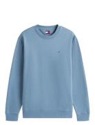 Tjm Reg S Flag Crew Ext Blue Tommy Jeans