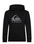 Comp Logo Hoodie Youth Black Quiksilver