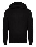 Jjpannel Knit Hoodie Black Jack & J S