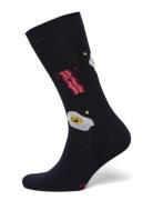 Fruit Bamboo Sock Navy Lindbergh