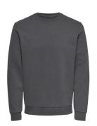 Onsceres Crew Neck Noos Grey ONLY & SONS