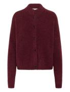 Alphagz Short Cardigan Burgundy Gestuz