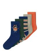 Nmmvagn 5P Sock Patterned Name It