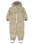 Pu Snow Suit Recycled - Aop Pink Mikk-line