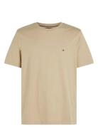Ess Seasonal Reg Fit Solid Tee Beige Tommy Hilfiger