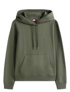 Tjw Reg S Flag Hoodie Khaki Tommy Jeans