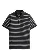 Liquid Cotton Reg Seasonal Polo Black Tommy Hilfiger