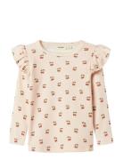 Nmflavo Eve Ls Slim Top Lil Pink Lil'Atelier