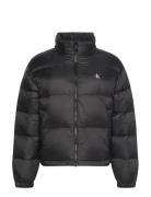 Essential Midweight Puffer Jacke Black Calvin Klein Jeans