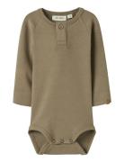Nbmgayo Sim Ls Slim Body Lil Brown Lil'Atelier