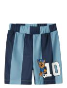 Nmmjakari Paw Nreg Long Poly Shorts Cplg Blue Name It