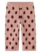 Nmflulio Wide Knit Ancle Pant Lil Pink Lil'Atelier