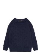 Bon Dot Pullover Navy Fliink