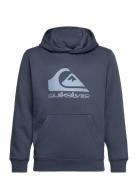 Comp Logo Hoodie Youth Blue Quiksilver