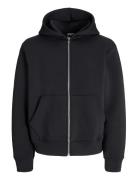 Jcocover Scuba Sweat Zip Hood Sn Black Jack & J S