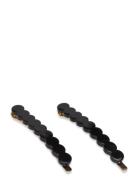 Linn Hair Pin 2 Set Black& Black Black Pipol's Bazaar