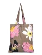 2285 Tote Bags, Cotton Tote Beige STINE GOYA