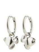 Luis Earrings Silver-Plated Silver Pilgrim
