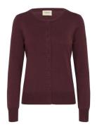 Frzubasic 60 Cardigan Burgundy Fransa
